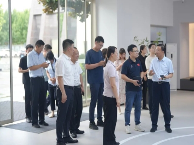 綠色建材產業(yè)鏈融鏈固鏈再發(fā)力！哈工大王代玉教授一行蒞臨天意機械、卓越精工考察調研